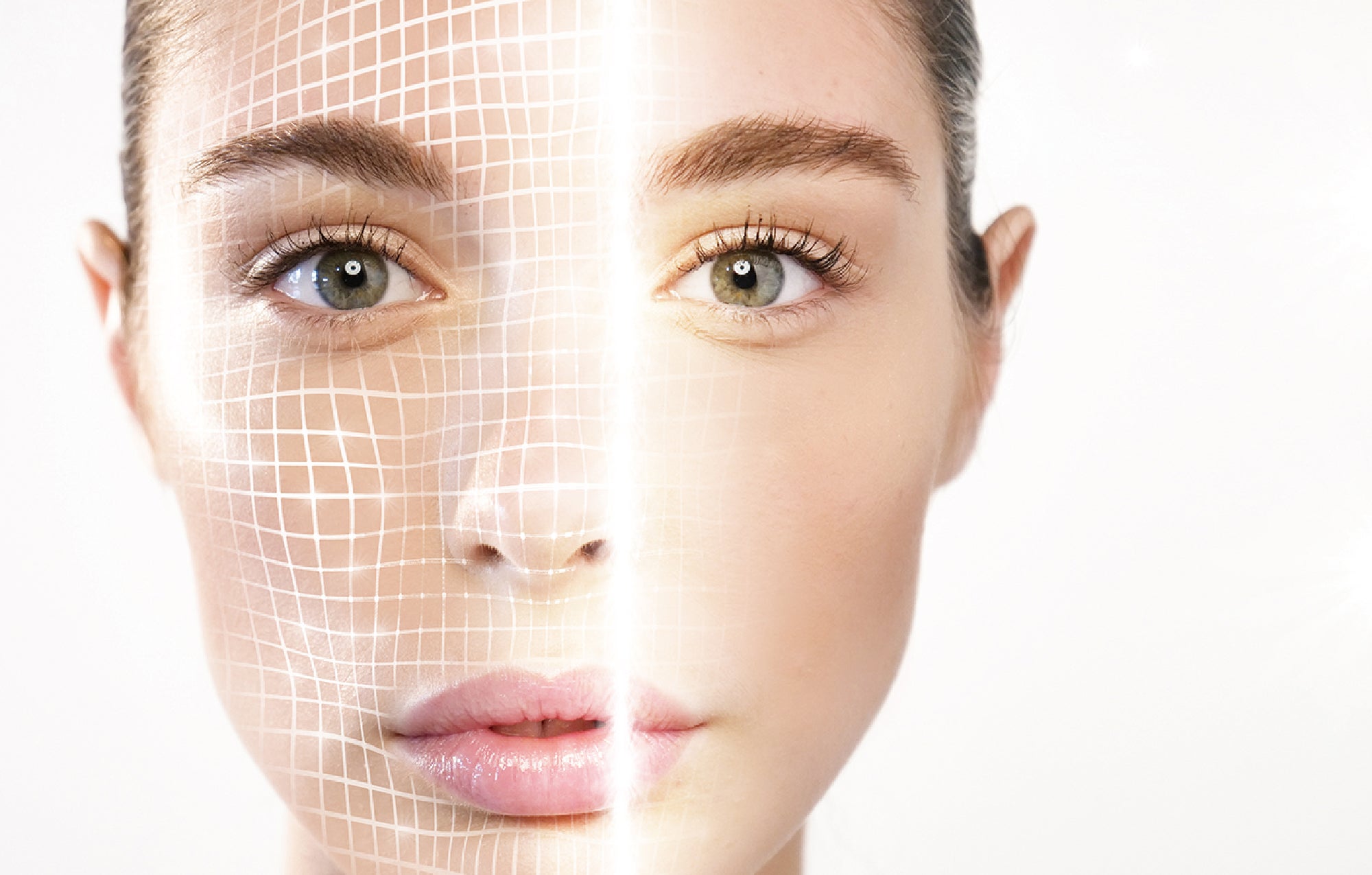 ３D認識が顔のパーツを立体的に描写　※イメージ画像