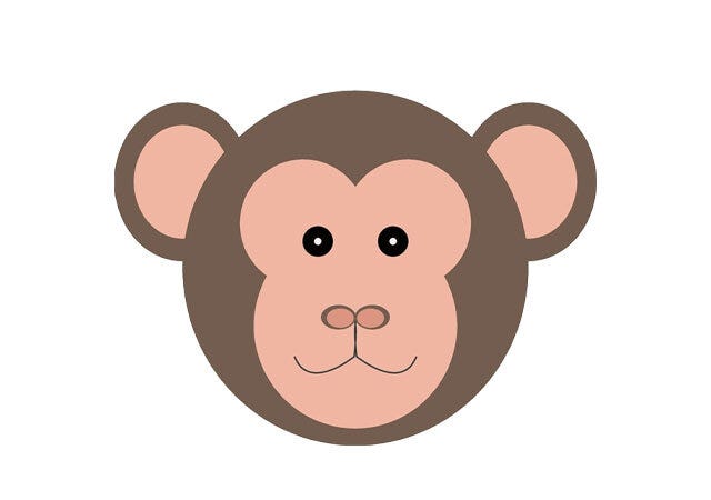サル　イラスト