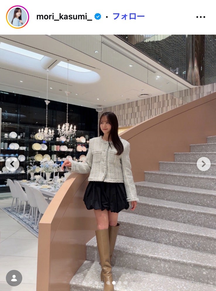 森香澄Instagramより