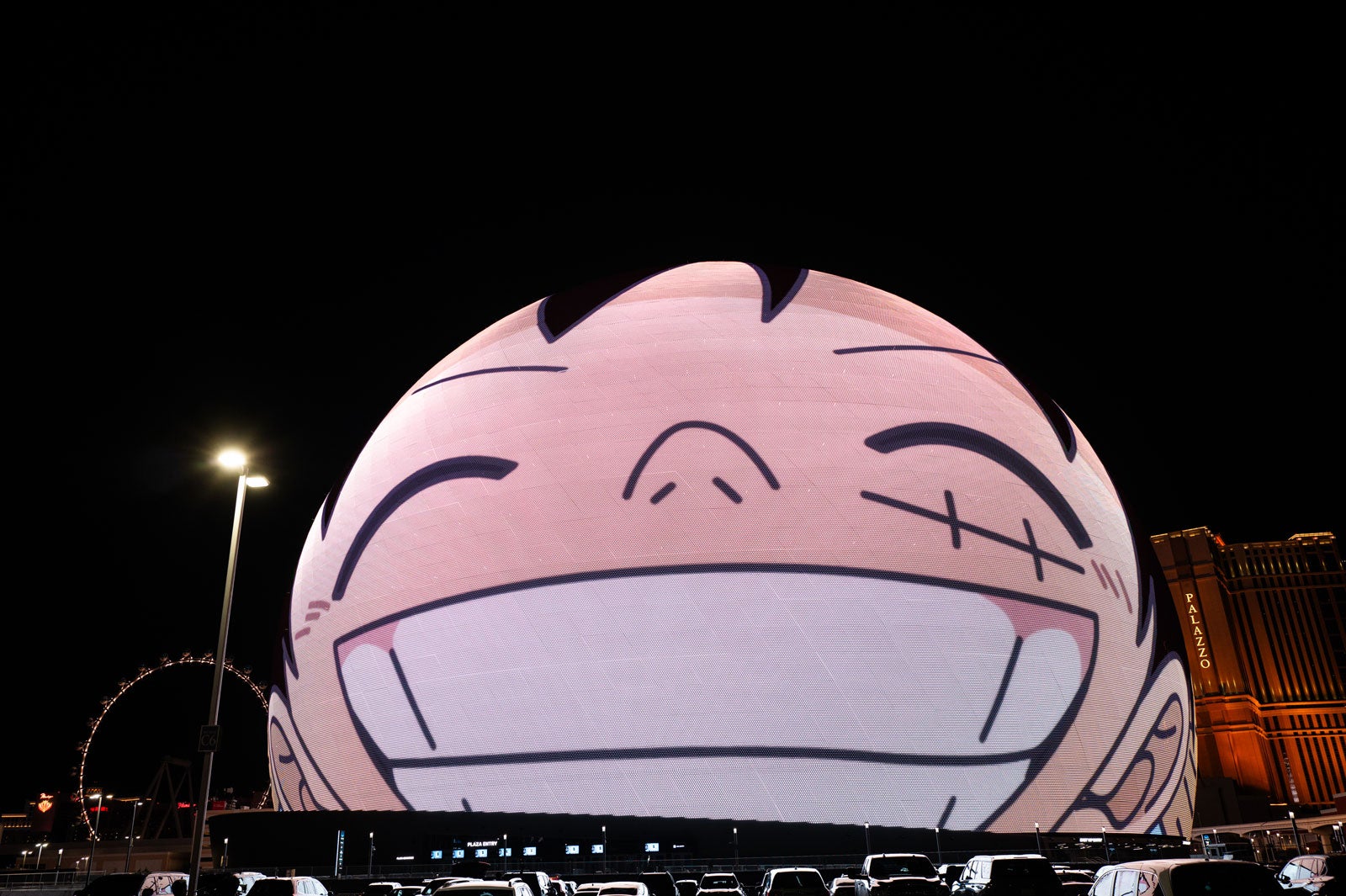 「ONE PIECE」ラスベガスの巨大球体スクリーンに初上陸 尾田栄一郎氏の直筆メッセージ公開