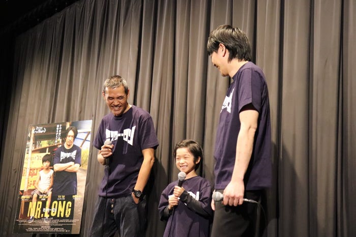 SABU監督、バイ・ルンイン、青柳翔(C)2017 LiVEMAX FILM / HIGH BROW CINEMA