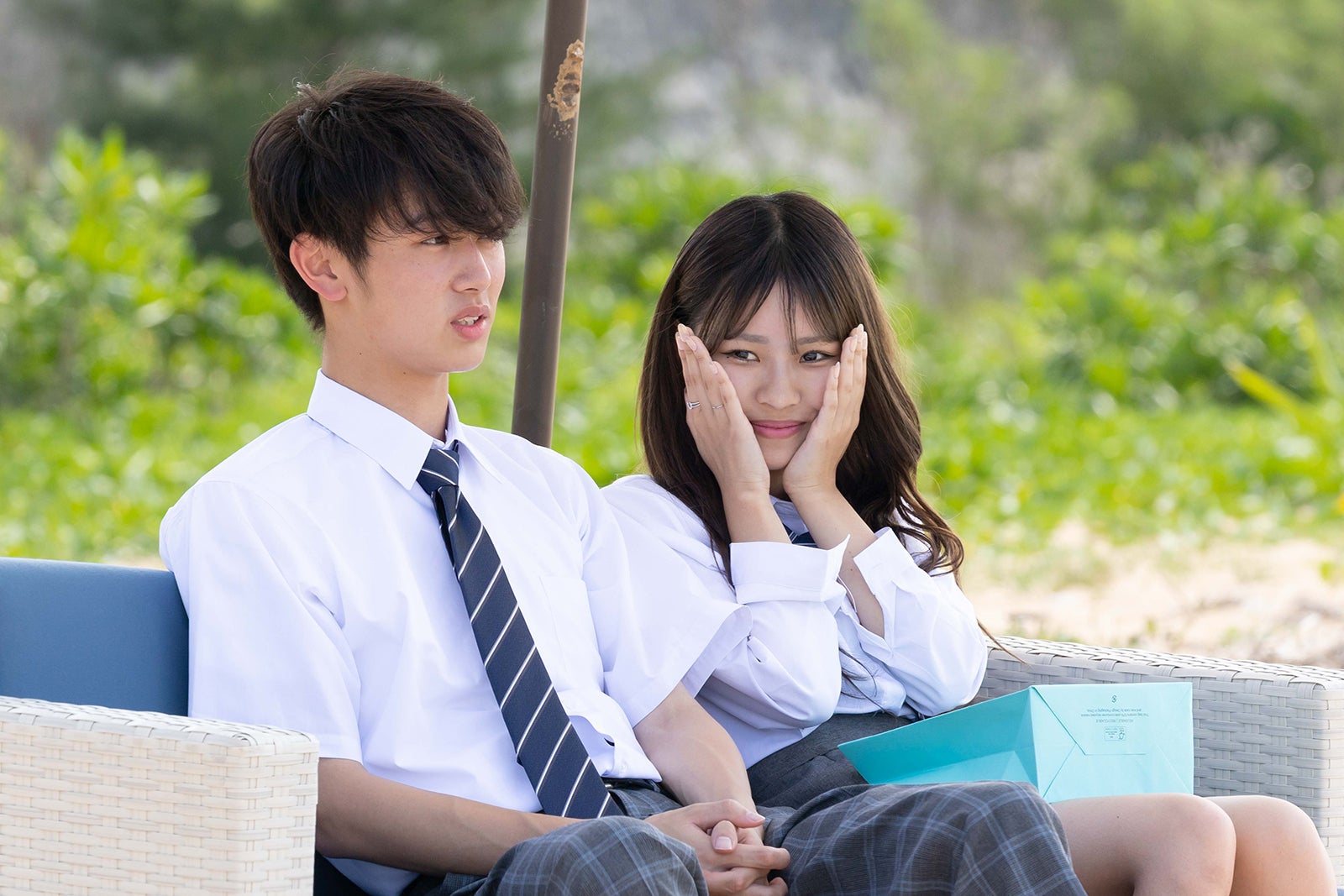 えいき、うたな「恋する◆週末ホームステイ2021秋 沖縄」最終回（C）AbemaTV, Inc.