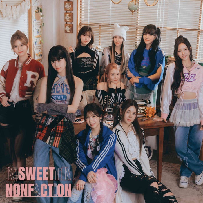 NiziU 「SWEET NONFICTION」ジャケット(提供写真)
