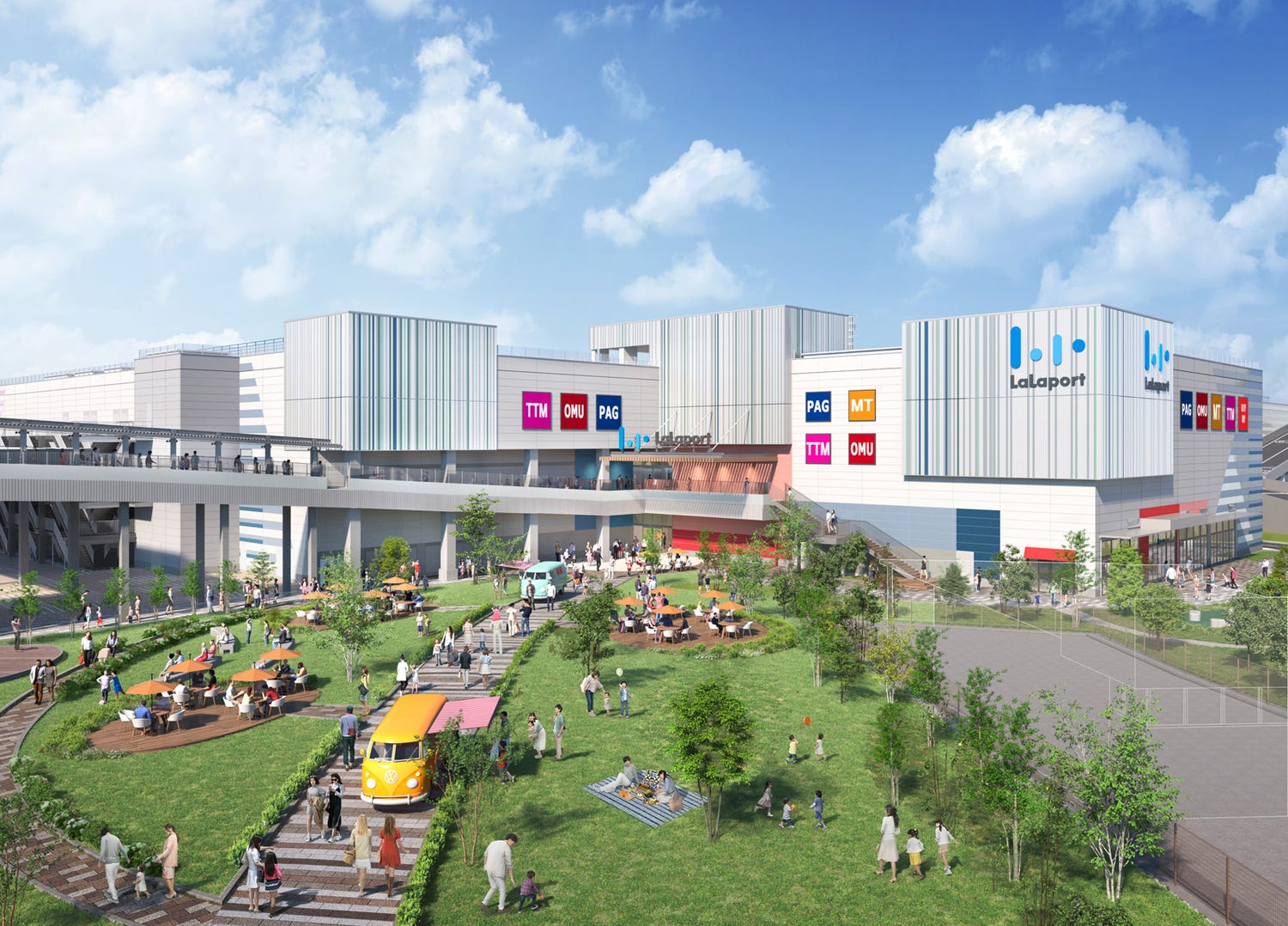 「三井ショッピングパーク ららぽーと堺」 2022年11月開業 ファッション・飲食など210店舗