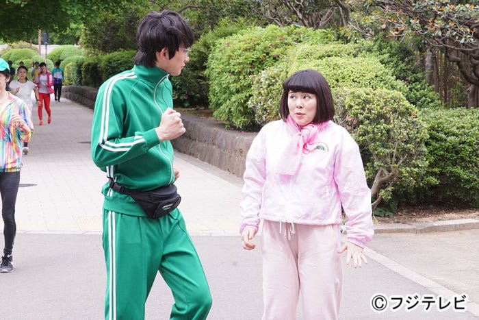 町田啓太、ブルソンちえみ/『人は見た目が100パーセント』第6話より(画像提供:フジテレビ)