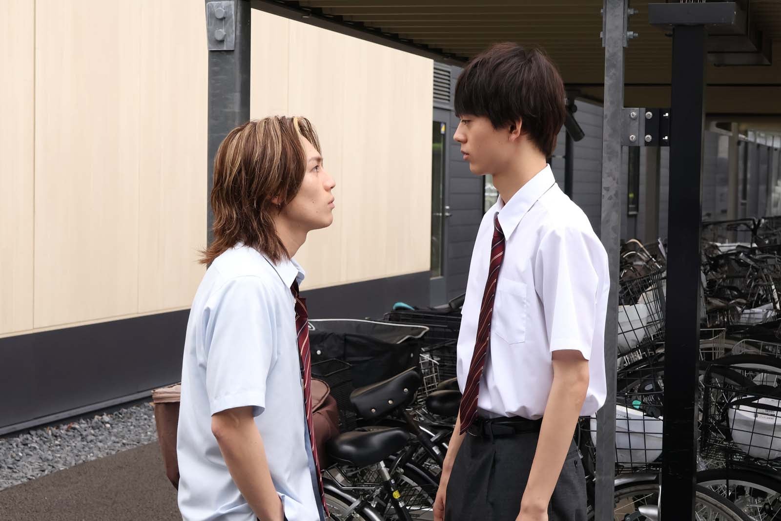 松田元太、水沢林太郎「ビリオン×スクール」第2話より（C）フジテレビ