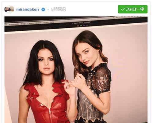 ミランダ・カー&セレーナ・ゴメス、美しすぎる2ショットに世界中から反響「オーラがすごい」「セクシー」