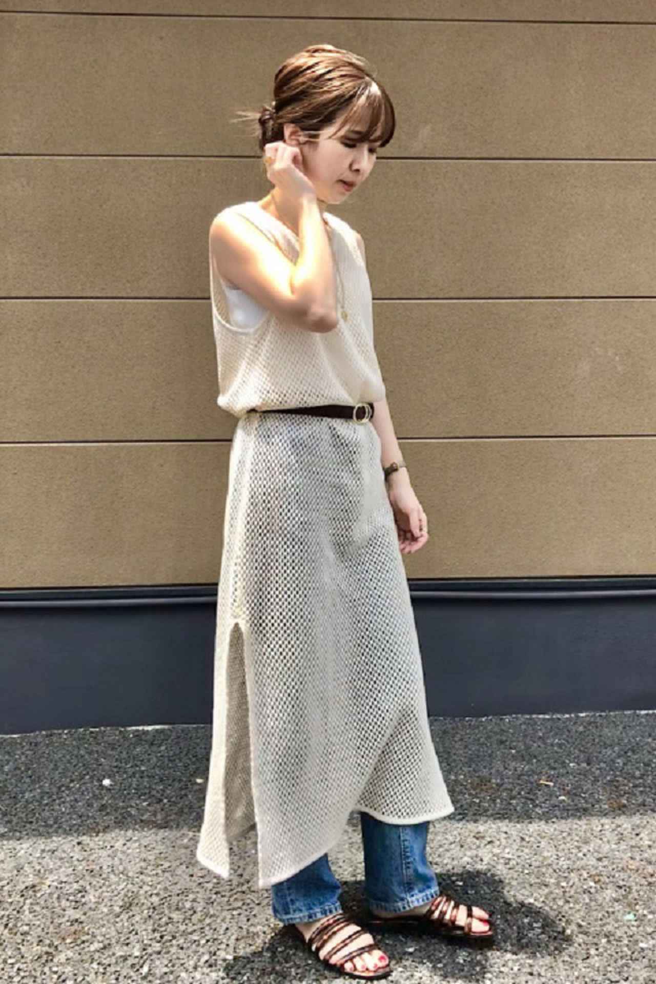 590円 破格すぎ Gu オシャレさんガチ買い メッシュワンピース モデルプレス