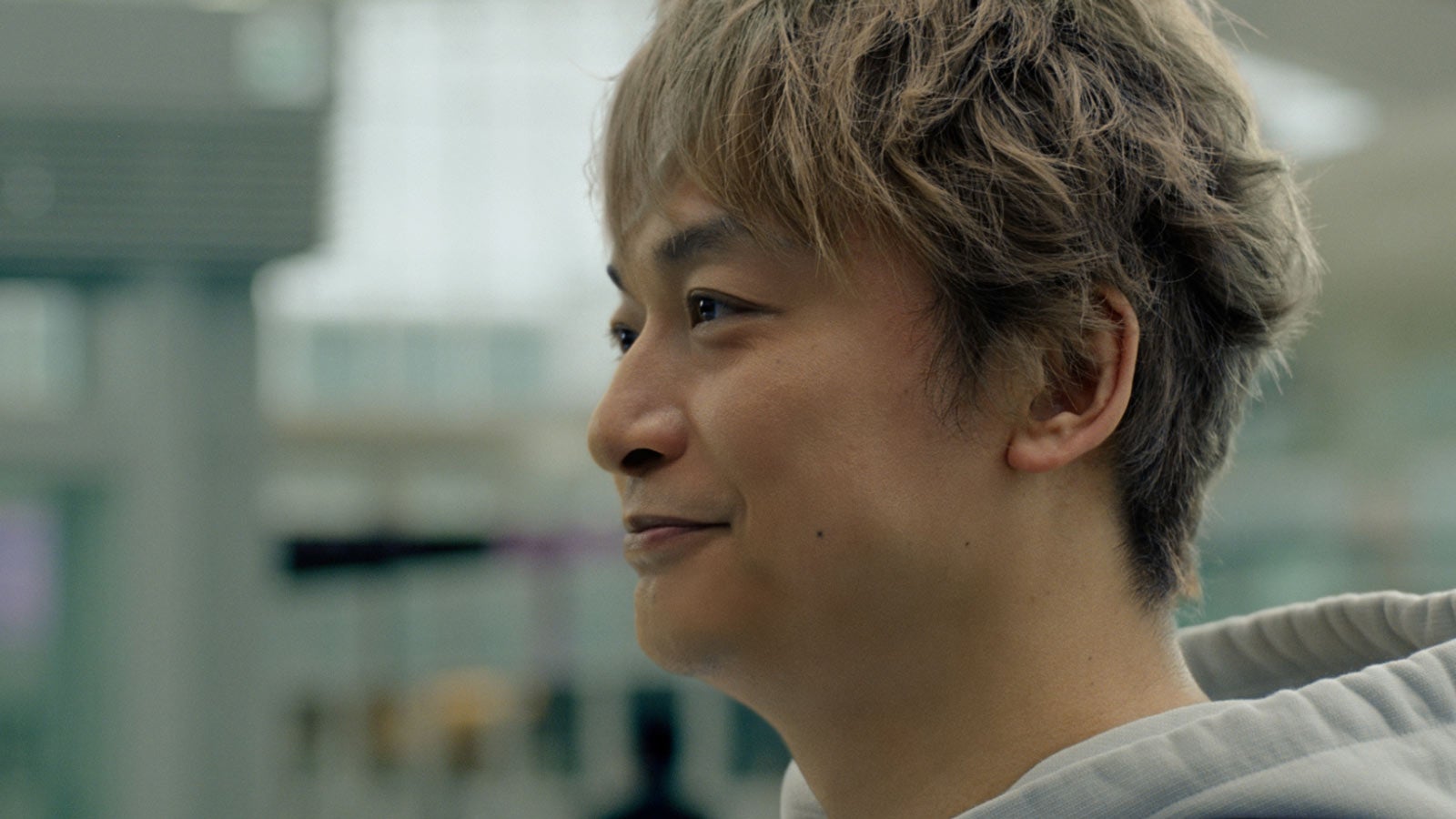 香取慎吾／「ボトルは資源！（香取）／（稲垣）」篇より（提供写真）