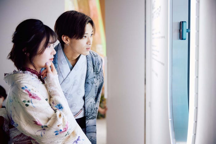 ゆな、松本怜生「彼とオオカミちゃんには騙されない」ABEMAプレミアム限定企画第二夜(C)AbemaTV, Inc.