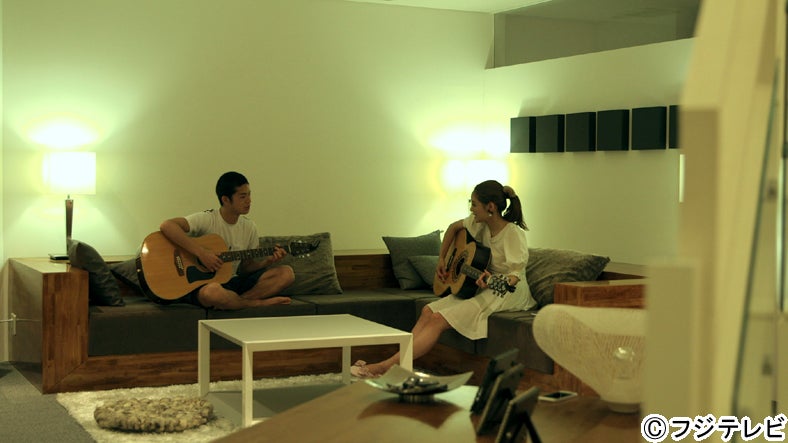 菅谷哲也、永谷真絵／「テラスハウス」10月28日放送回より