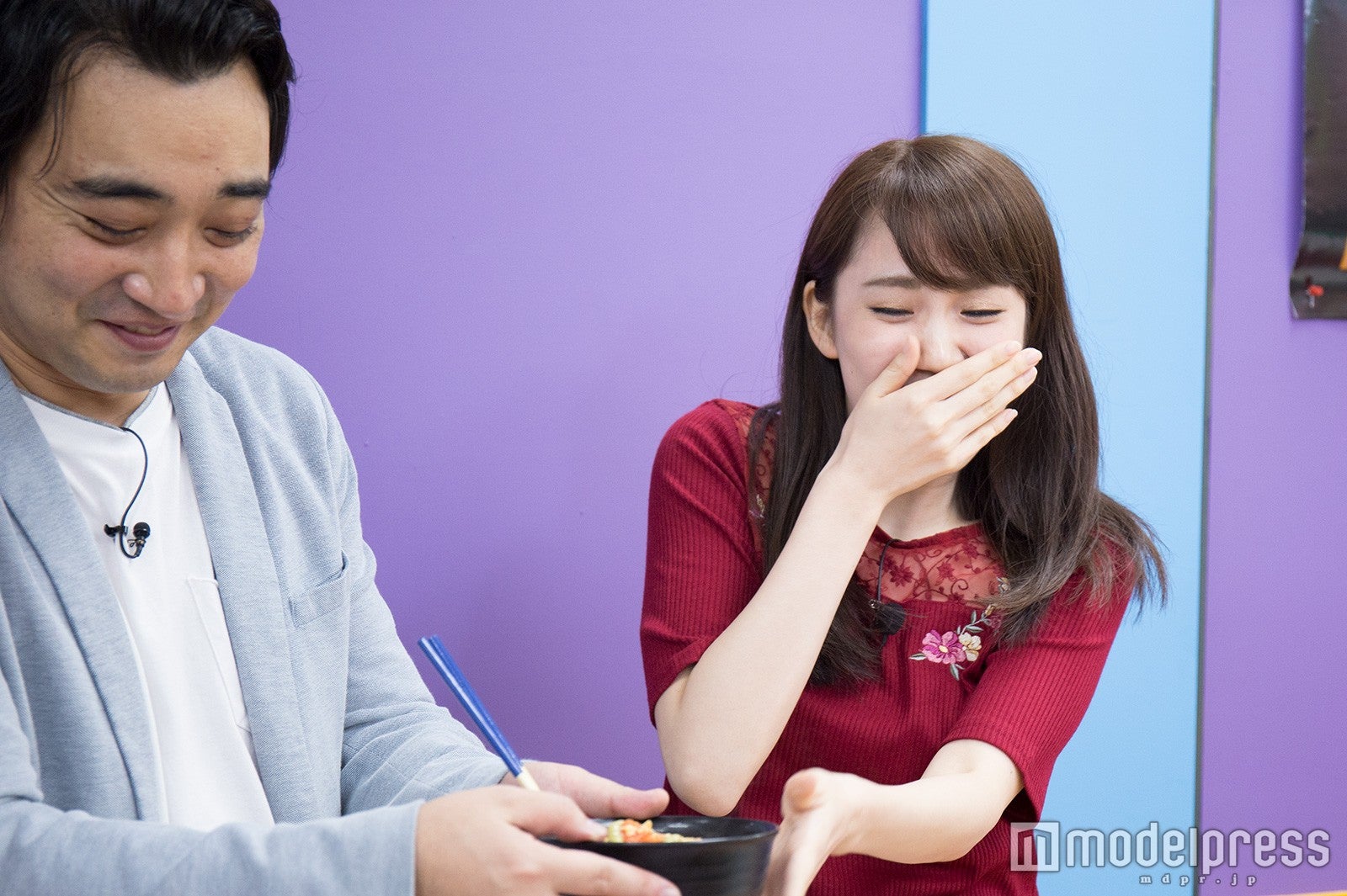 斉藤慎二、妹田佳奈子 （C）モデルプレス