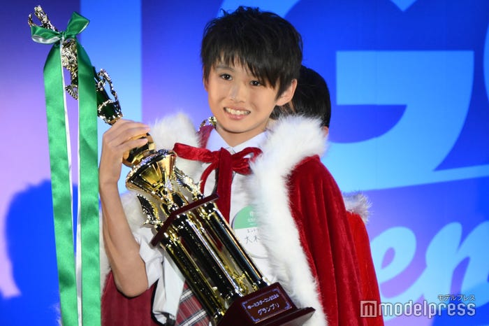 “日本一のイケメン中学一年生”大木翔琉くん(C)モデルプレス
