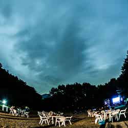 「富士　湖畔の映画祭」昨年の様子／画像提供：湖畔の映画祭実行委員会