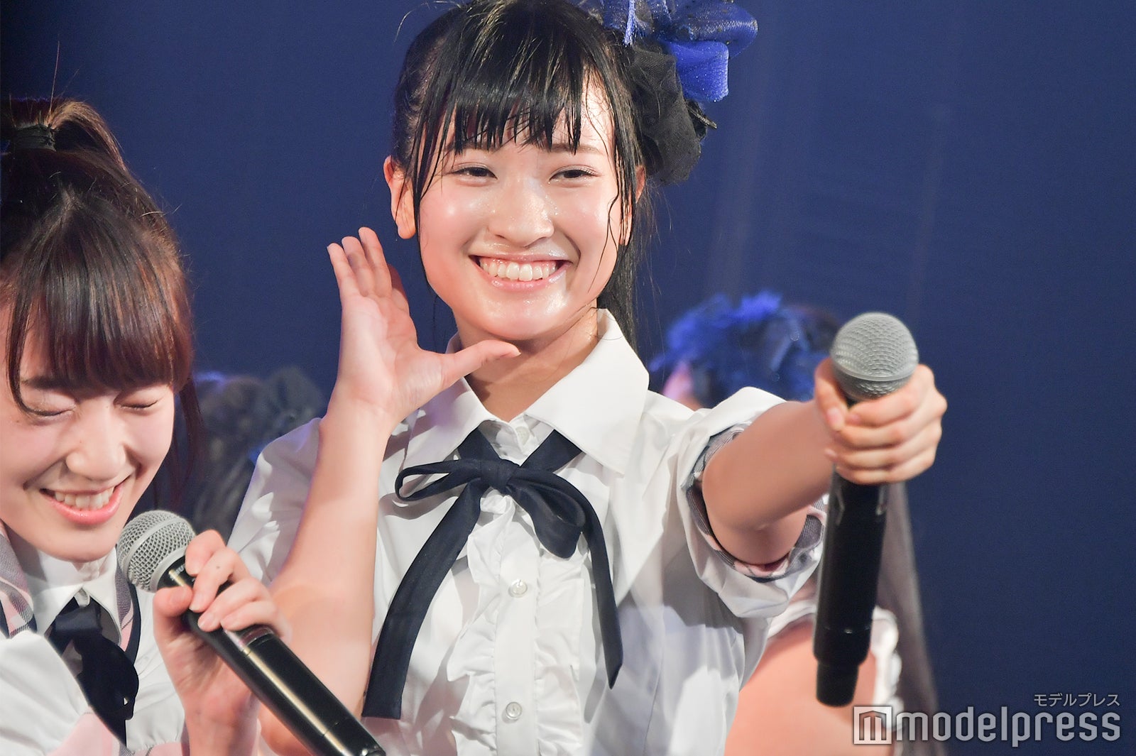 庄司なぎさ／AKB48柏木由紀「アイドル修業中」公演（C）モデルプレス