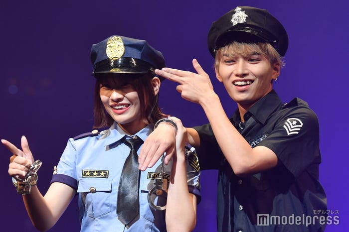 上ノ堀結愛、中里真哉斗(C)モデルプレス