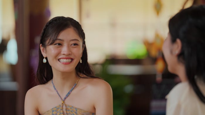 平松里菜「バチェロレッテ・ジャパン」シーズン4エピソード5(C)2026 Warner Bros. International Television Production Limited. All Rights Reserved.