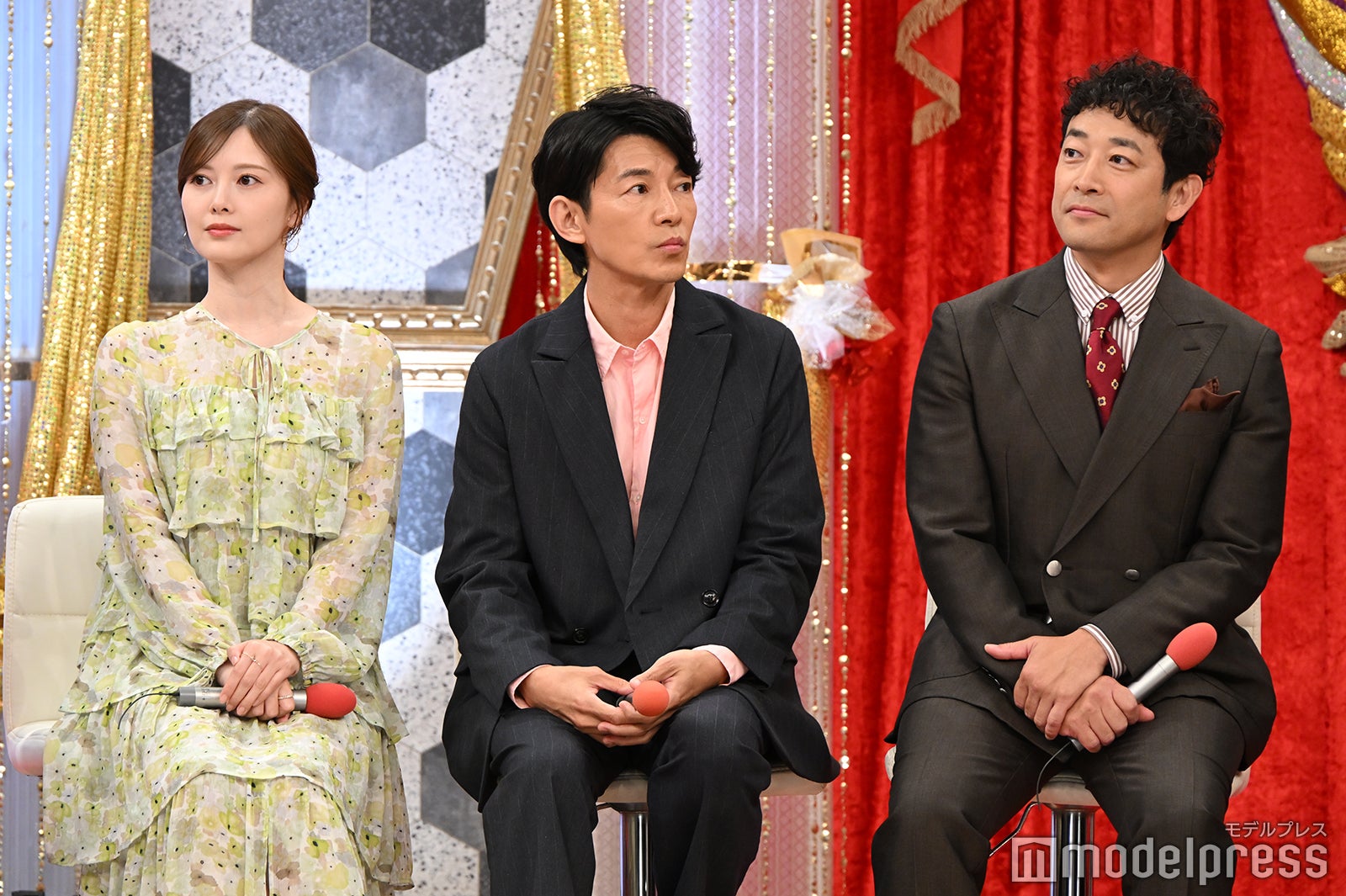 白石麻衣、藤木直人、迫田孝也（C）モデルプレス