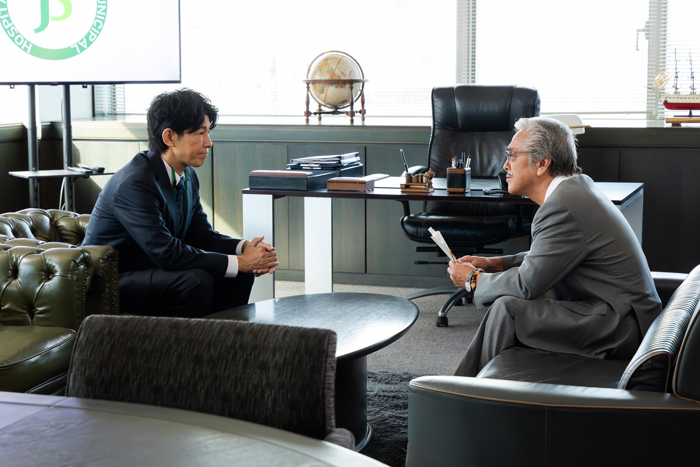 藤木直人、寺島進「D＆D 〜医者と刑事の捜査線〜」第1話（C）「Ｄ＆Ｄ ～医者と刑事の捜査線～」製作委員会