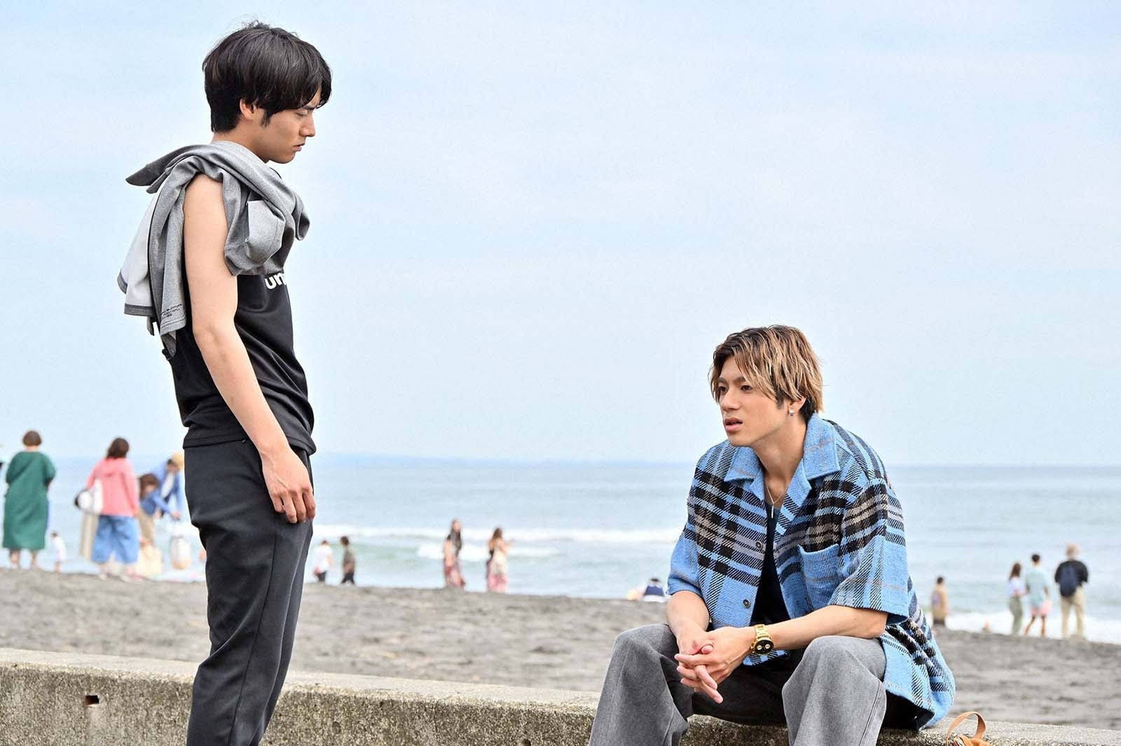 赤楚衛二、山田裕貴「ペンディングトレイン―８時２３分、明日　君と」最終話より（C）TBS