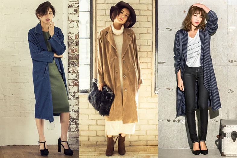 即こなれシルエットに！「ロングジャケット」が秋をクールに盛り上げる