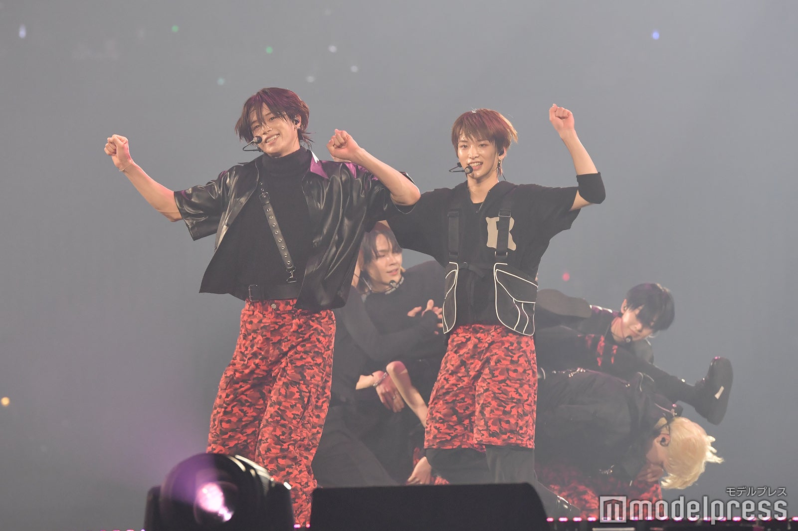 K、HARUA／「BEAT AX」&TEAM（C）モデルプレス