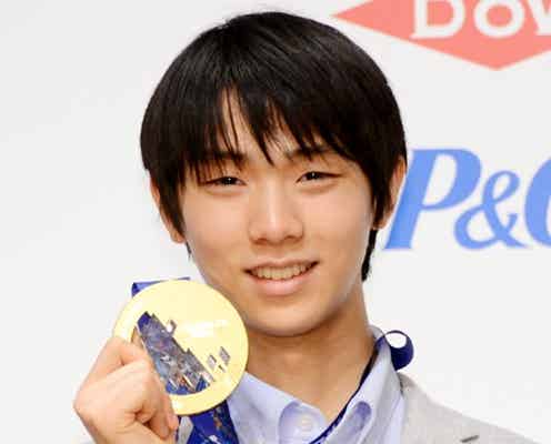 <速報>羽生結弦選手ら帰国会見 ソチ五輪メダリスト集結