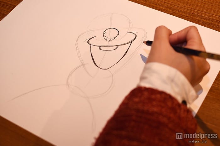 ディズニー アナ雪 イベント オラフのお絵かき講座にチャレンジ 体験レポ モデルプレス ディズニー アナ雪 イベント オラフのお絵かき講座にチャレンジ 体験レポ モデルプレス