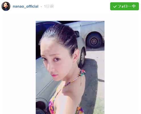 菜々緒、ビキニでスレンダーボディあらわ SEXY動画に絶賛「素晴らしい」「完璧」