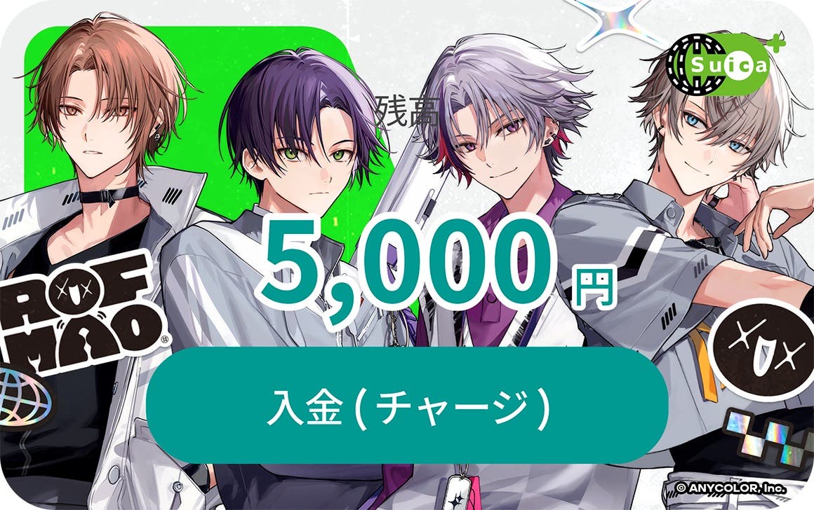 VTuberユニット「ROF-MAO」Android(TM)用デザイン