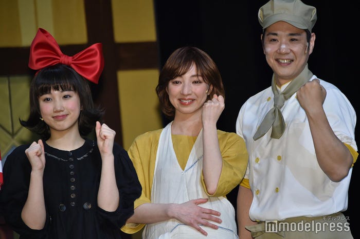 山戸穂乃葉、白羽ゆり、藤原一裕/ミュージカル「魔女の宅急便」初日前会見の様子(C)モデルプレス