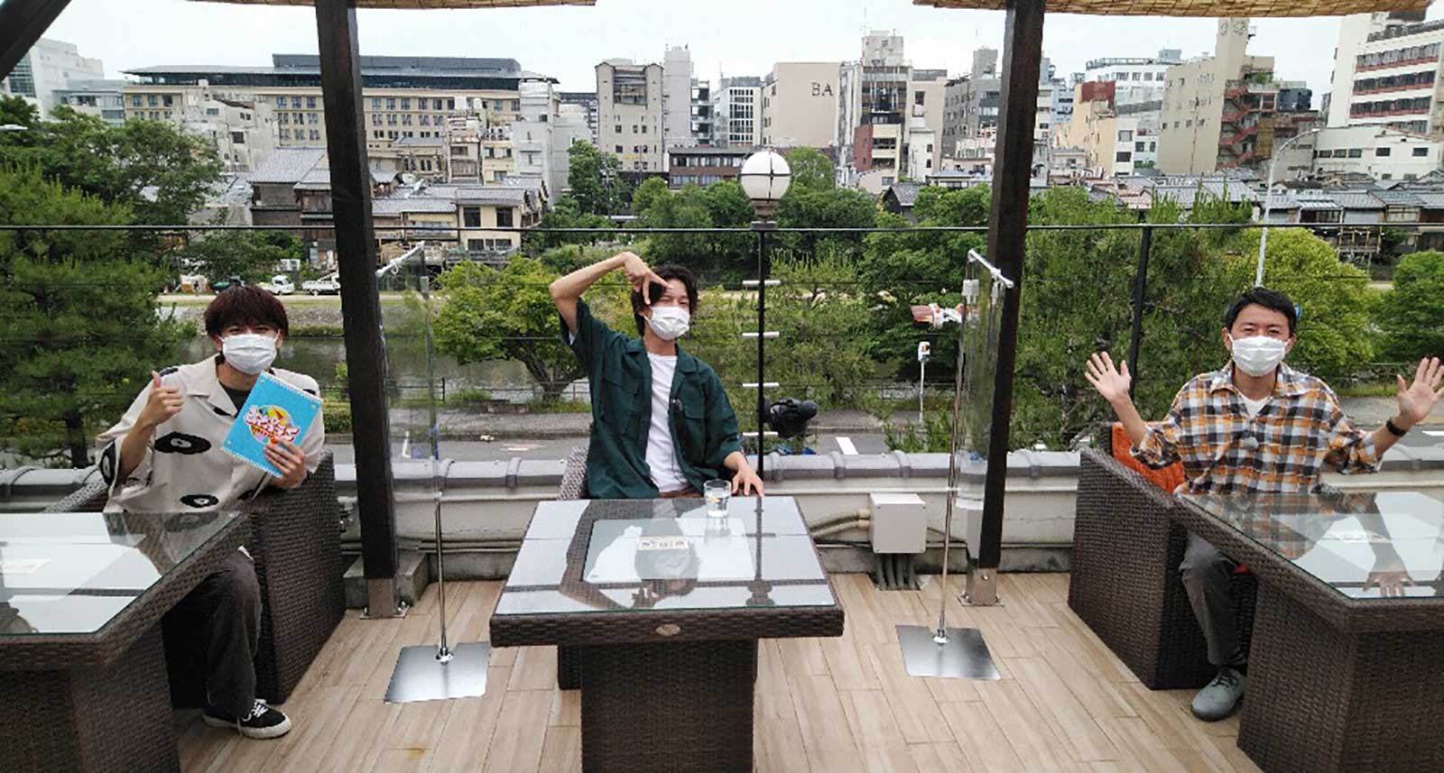 Aぇ! group小島健&佐野晶哉、花魁姿に変身 Sexy Zone菊池風磨はカメラアプリでイメチェン