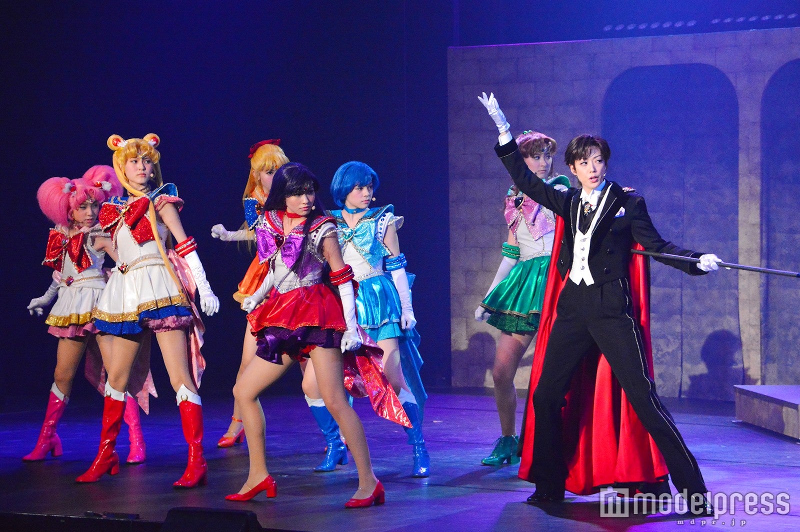 ミュージカル「美少女戦士セーラームーン－Amour　Eternal－」のゲネプロの様子 （C）モデルプレス