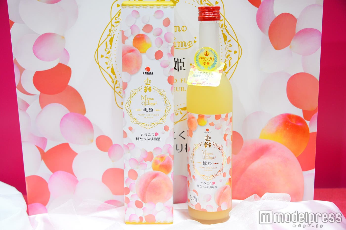 「桃姫 とろこく◆桃たっぷり梅酒」(中田食品株式会社)(◆はハートマーク)(C)モデルプレス