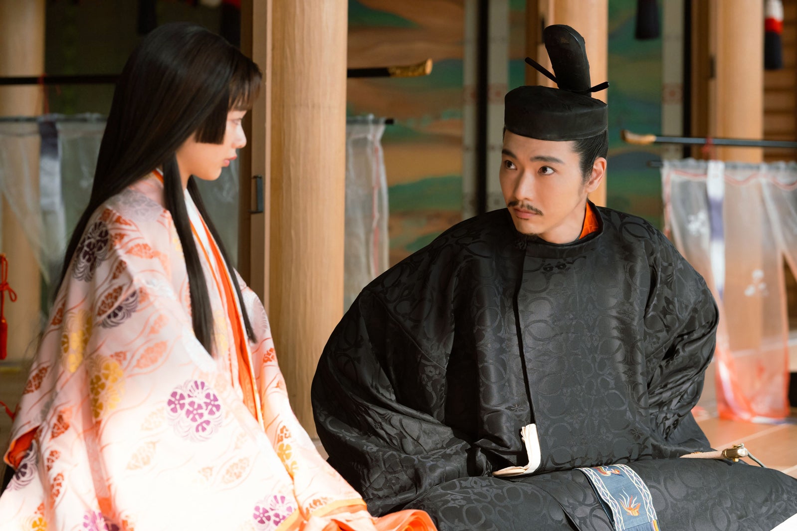 見上愛、柄本佑「光る君へ」第31話（C）NHK