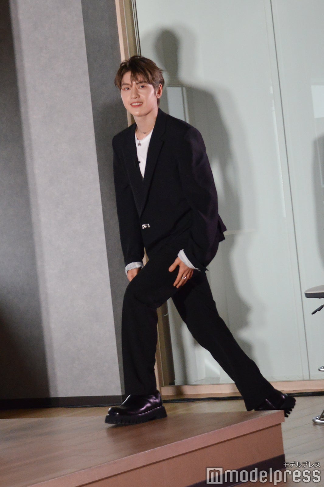 登壇時のソク・マシュー（C）モデルプレス