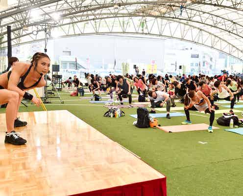 カリスマトレーナーAYA、初の1,000人超えイベント開催 力強いパフォーマンスを披露