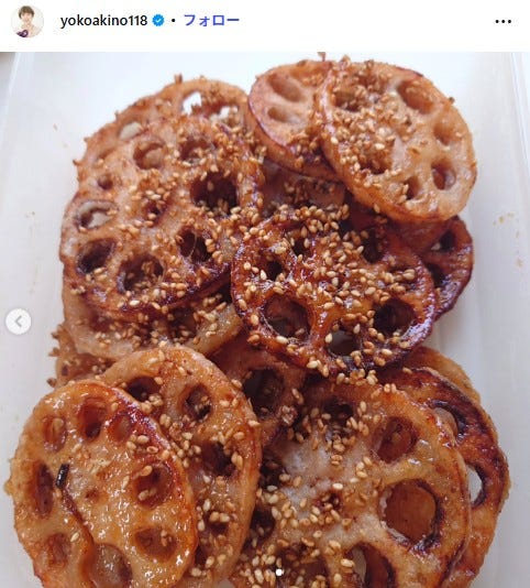 秋野暢子Instagramより