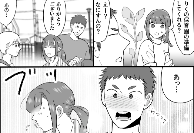 取るだけ育休の夫が、長男の保育園準備。しかしお迎えにいくと⇒「オムツが…」先生の一言に、保育園で赤っ恥！？