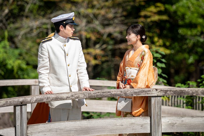 本田響矢、芳根京子「波うららかに、めおと日和」第2話(C)フジテレビ