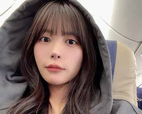 RIZINガール・竹内花、温泉での美バスト際立つオフショットに「セクシー」「笑顔可愛い」と反響