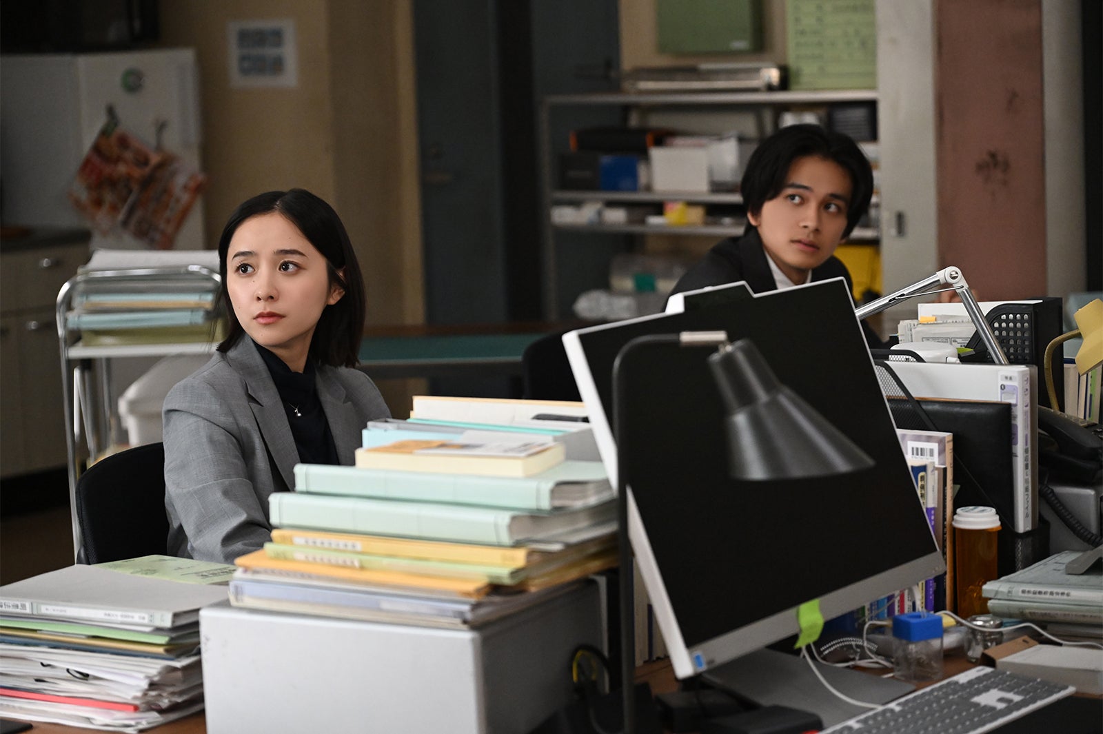 堀田真由、北村匠海「アンチヒーロー」第6話より（C）TBS