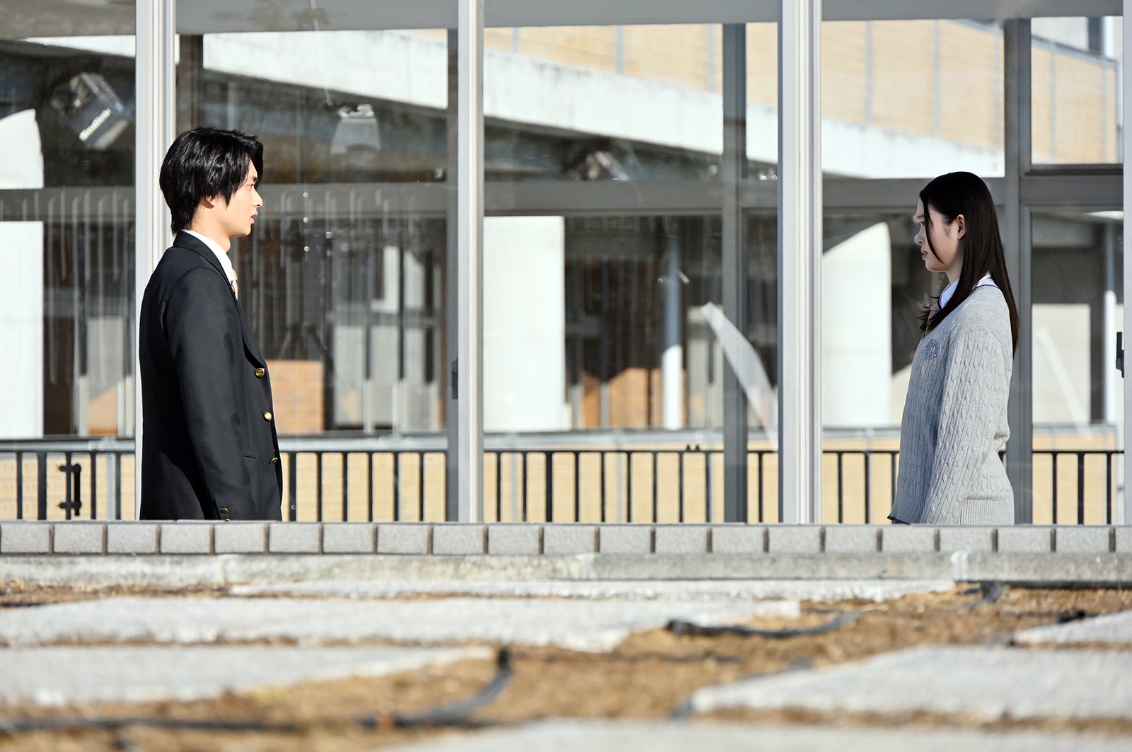 奥平大兼、高石あかり「御上先生」最終話（C）TBS