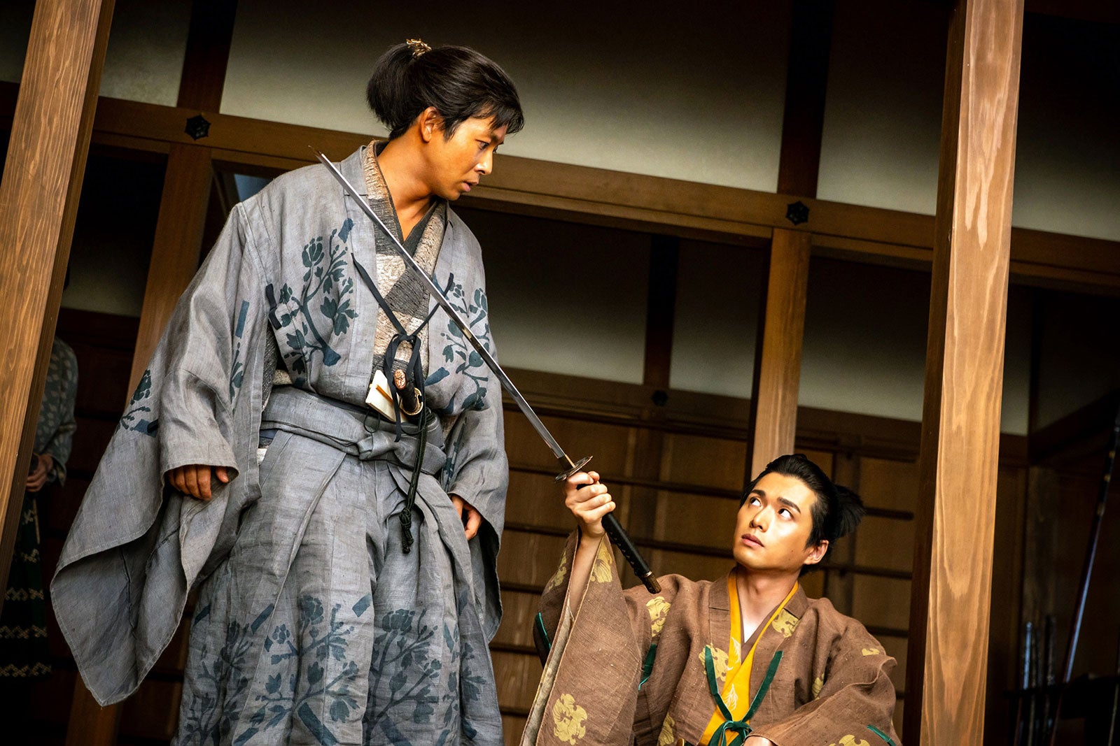 仲野太賀、白洲迅「豊臣兄弟！」第6話（C）NHK