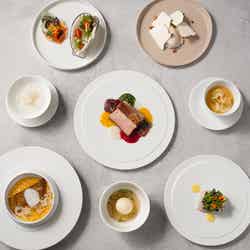 おかゆフルコースの一例 7,000円(税込 ワンドリンク付き)/提供画像