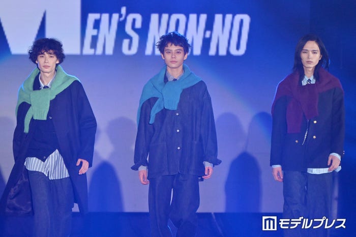 及川意男、野崎祥平、佐々木南風花(C)モデルプレス