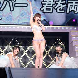 モデルプレス - HKT48指原莉乃、1万5千人の前で生着替え&熱湯風呂 総選挙V3宣言も