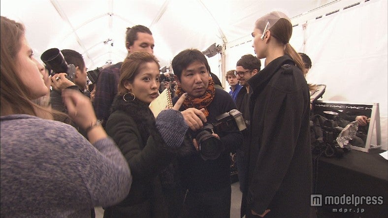 パリコレを舞台に雑誌編集者に挑戦する平山あや（C）ＮＨＫ