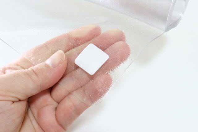 フロアマット(半透明、45cm×90cm) 粘着剤 フロアマット(半透明、45cm×90cm) 粘着剤