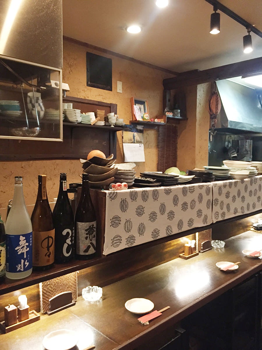 博多 徳 カウンター